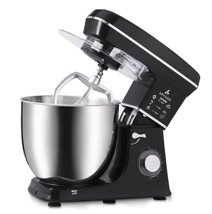 Aryıldız 153AR305805 HomeChef XXL 10 Lt Stand Mixer Siyah 2