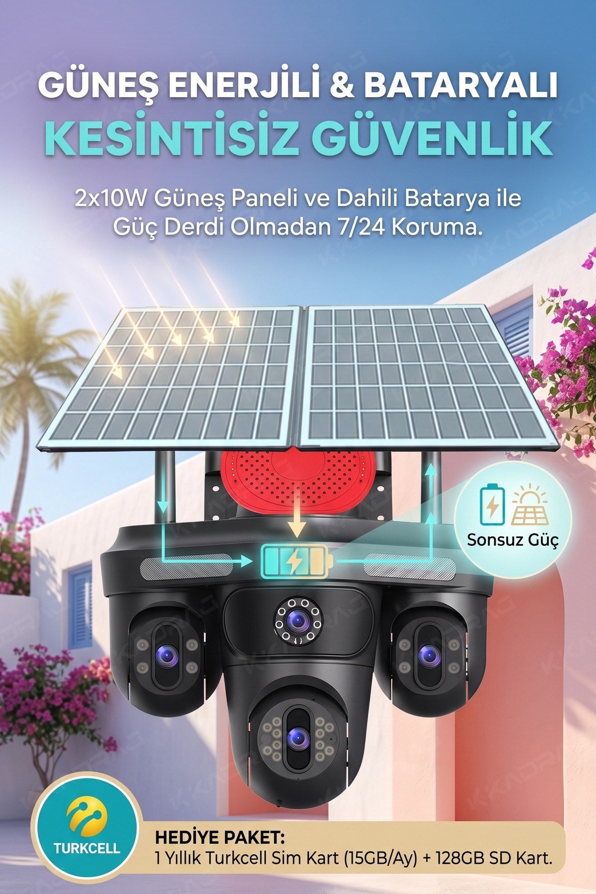 Çevre Dostu Güneş Enerjisi Beslemesi