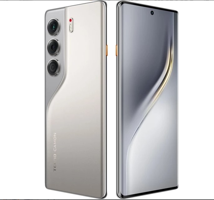 Tecno Camon 40 Pro 256 8+8 GB Ram 5G (Tecno Türkiye Garantili) Titanyum Grisi