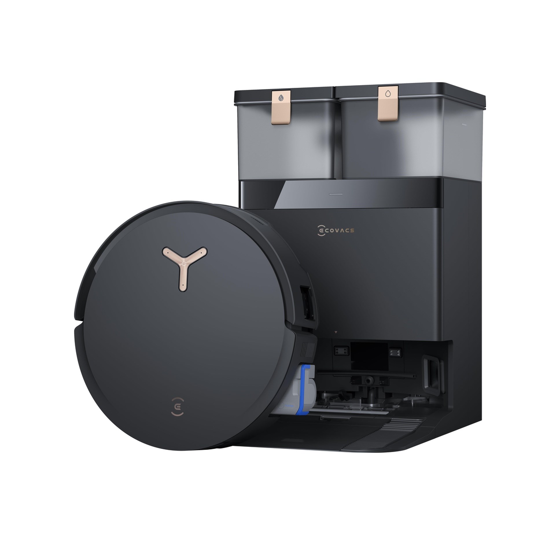 Ecovacs Deebot X8 Pro Omni Robot Süpürge ve Paspas Siyah
