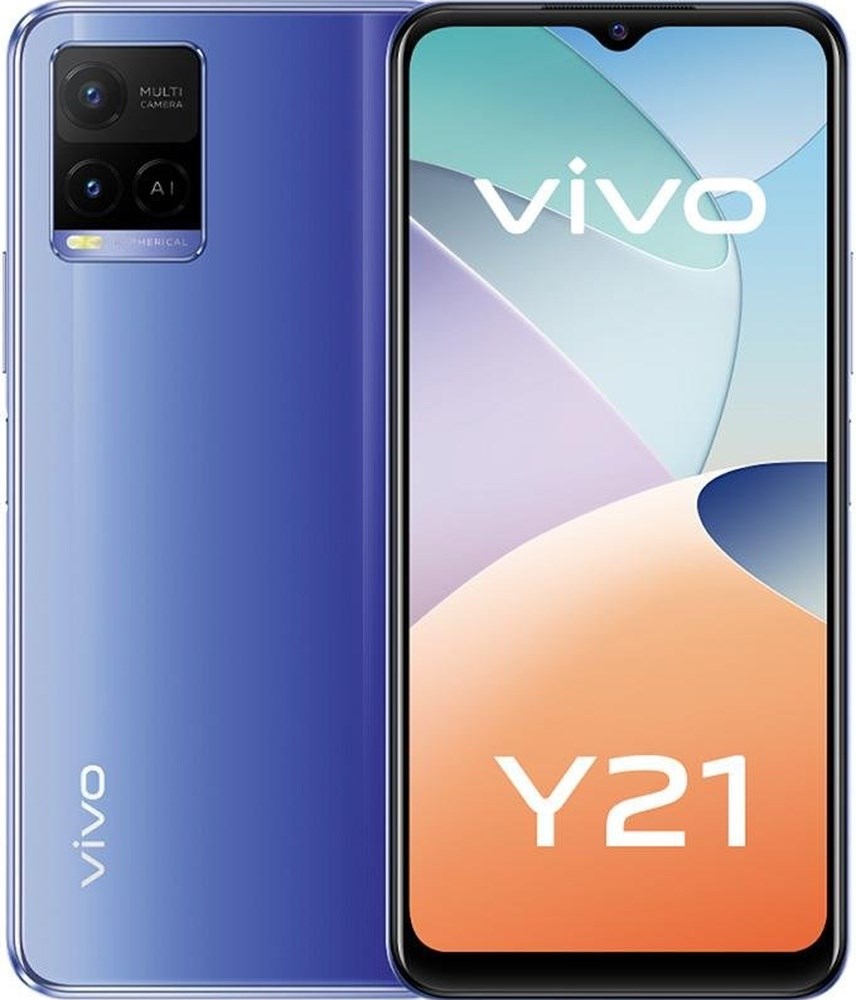 Vivo Y21 64 GB (Vivo Türkiye Garantili) Mavi