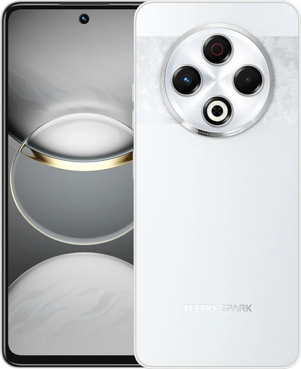 Tecno Spark 30 128 8+8 (Tecno Türkiye Garantili) Beyaz