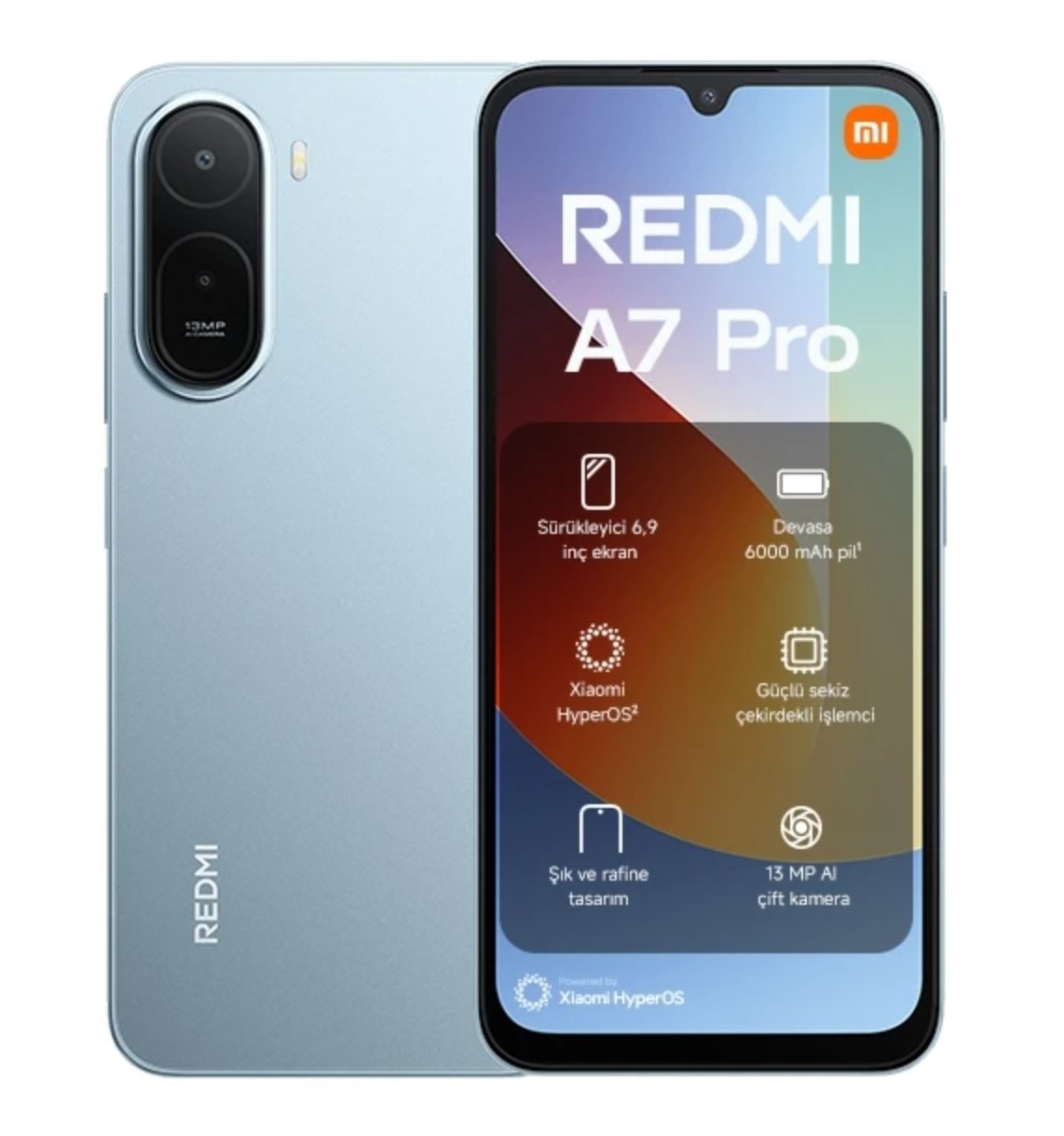Xiaomi Redmi A7 Pro 128 4 GB (Xiaomi Türkiye Garantili) Mavi
