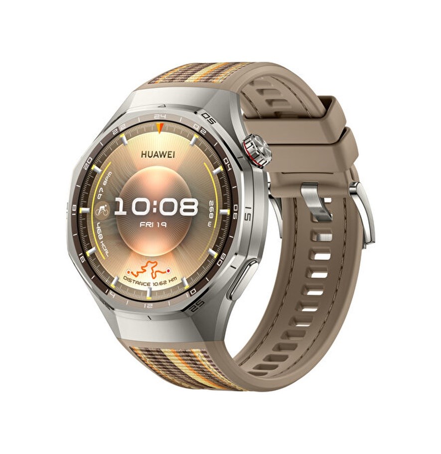 Huawei Watch GT6 Pro 46 MM Akıllı Saat (Distribütör Garantili) Kahverengi