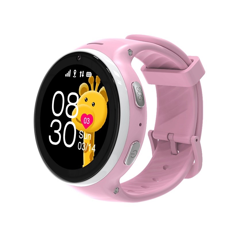 Bilicra Round Akıllı Çocuk Saati (Distribütör Garantili) Pembe