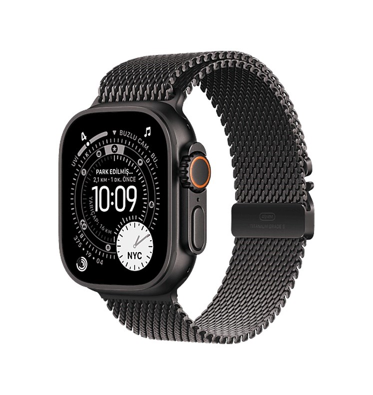 Apple  Watch Ultra 3 49 Cell +Gps  49 MM Akıllı Saat MF1Q4TU/A (Apple Türkiye Garantili) Siyah