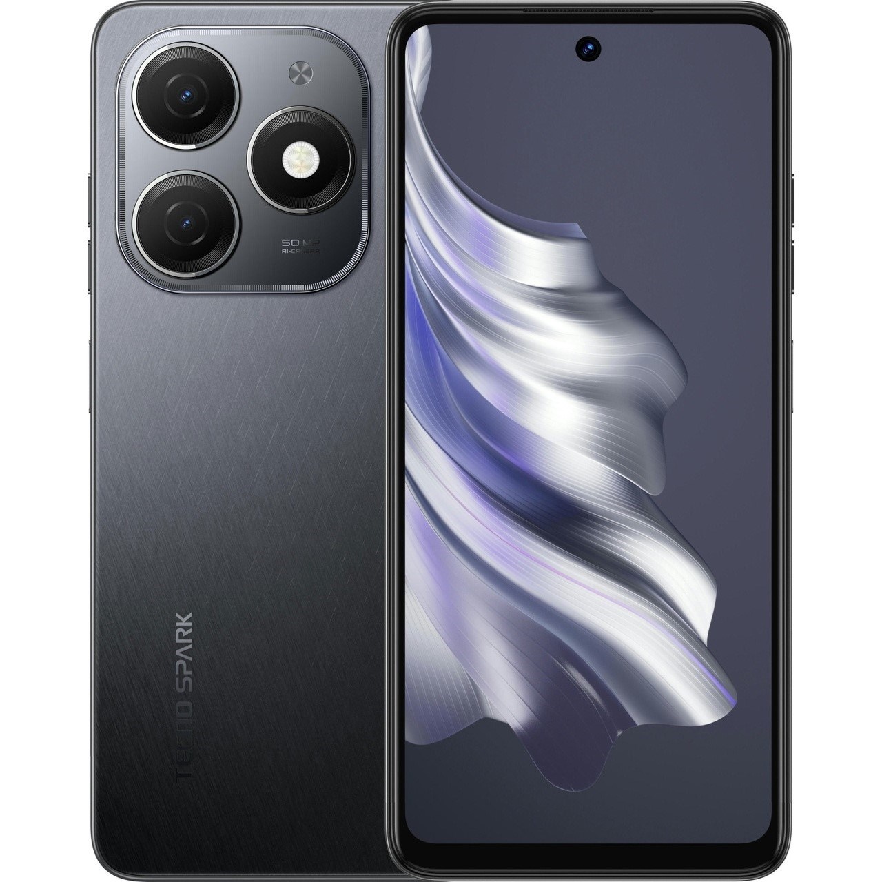 TECNO Spark 20 128 8 GB (TECNO Türkiye Garantili) Siyah