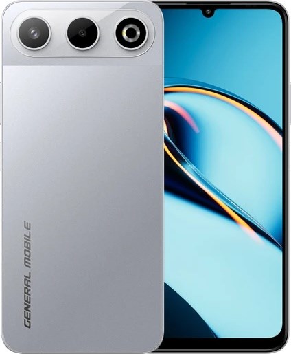 General Mobile Gm 26 256 8+12 5G (General Mobile Türkiye Garantili) Silver