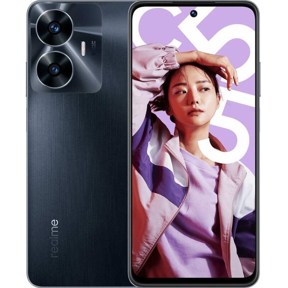 Realme C55 128 6 GB Ram (Realme Türkiye Garantili) Siyah