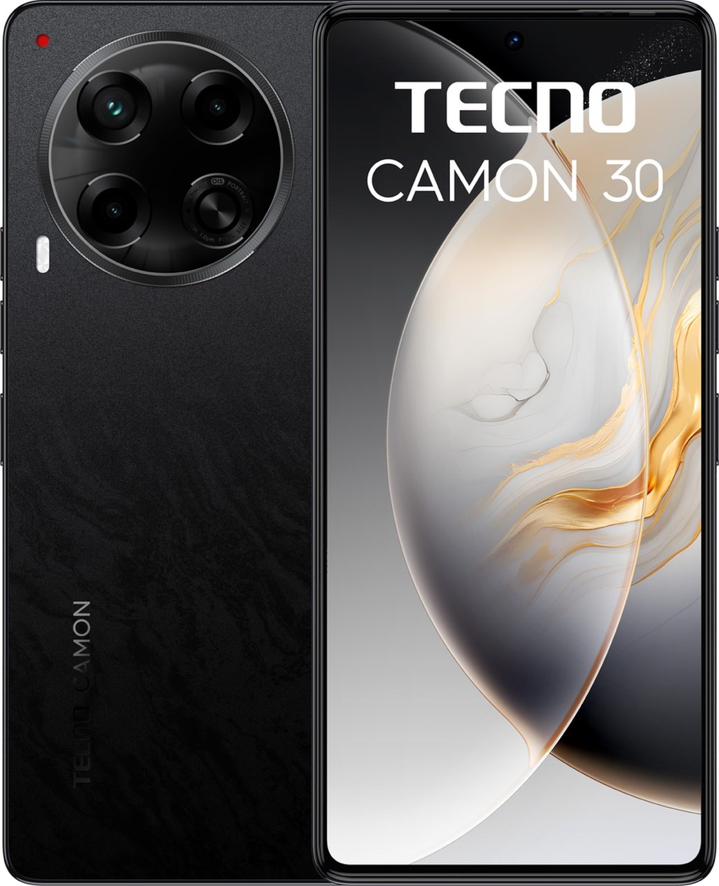 TECNO Camon 30 256 8+8 CL6 (TECNO Türkiye Garantili) Siyah