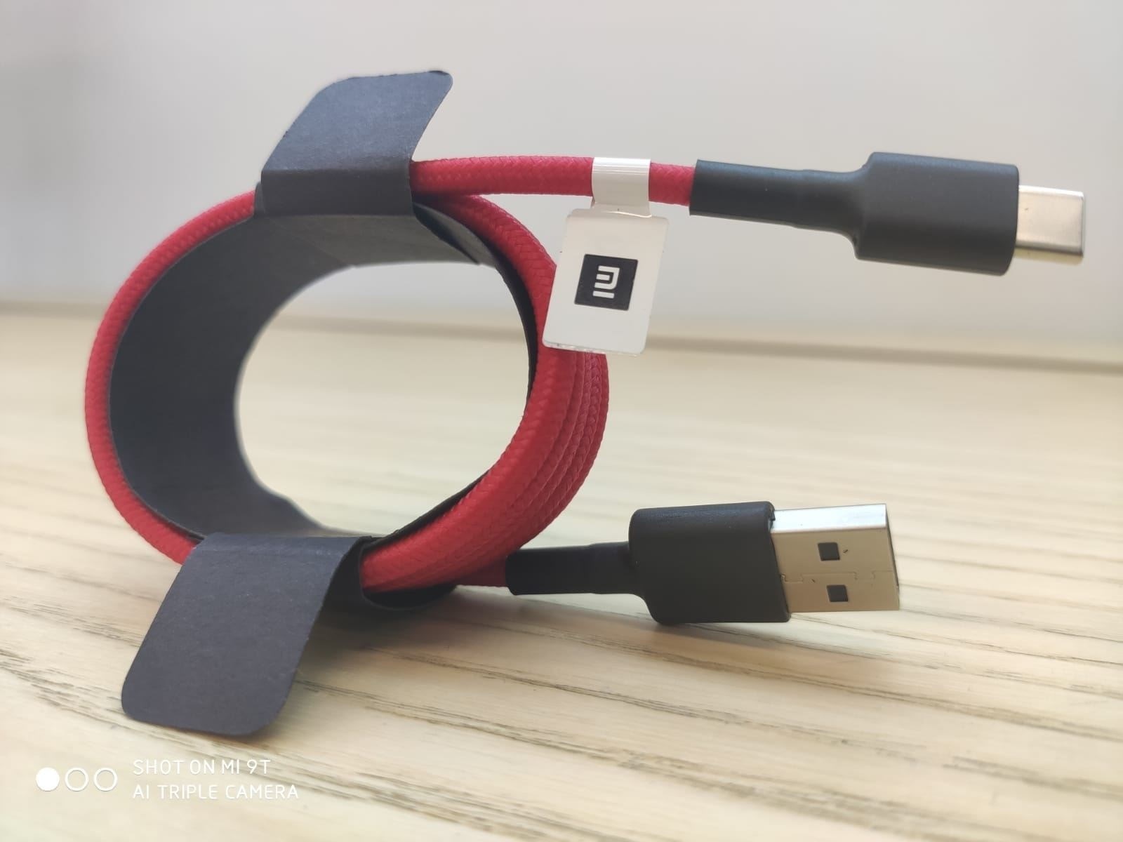 Xiaomi Mı-Type-C-Örgülü Kablo Red