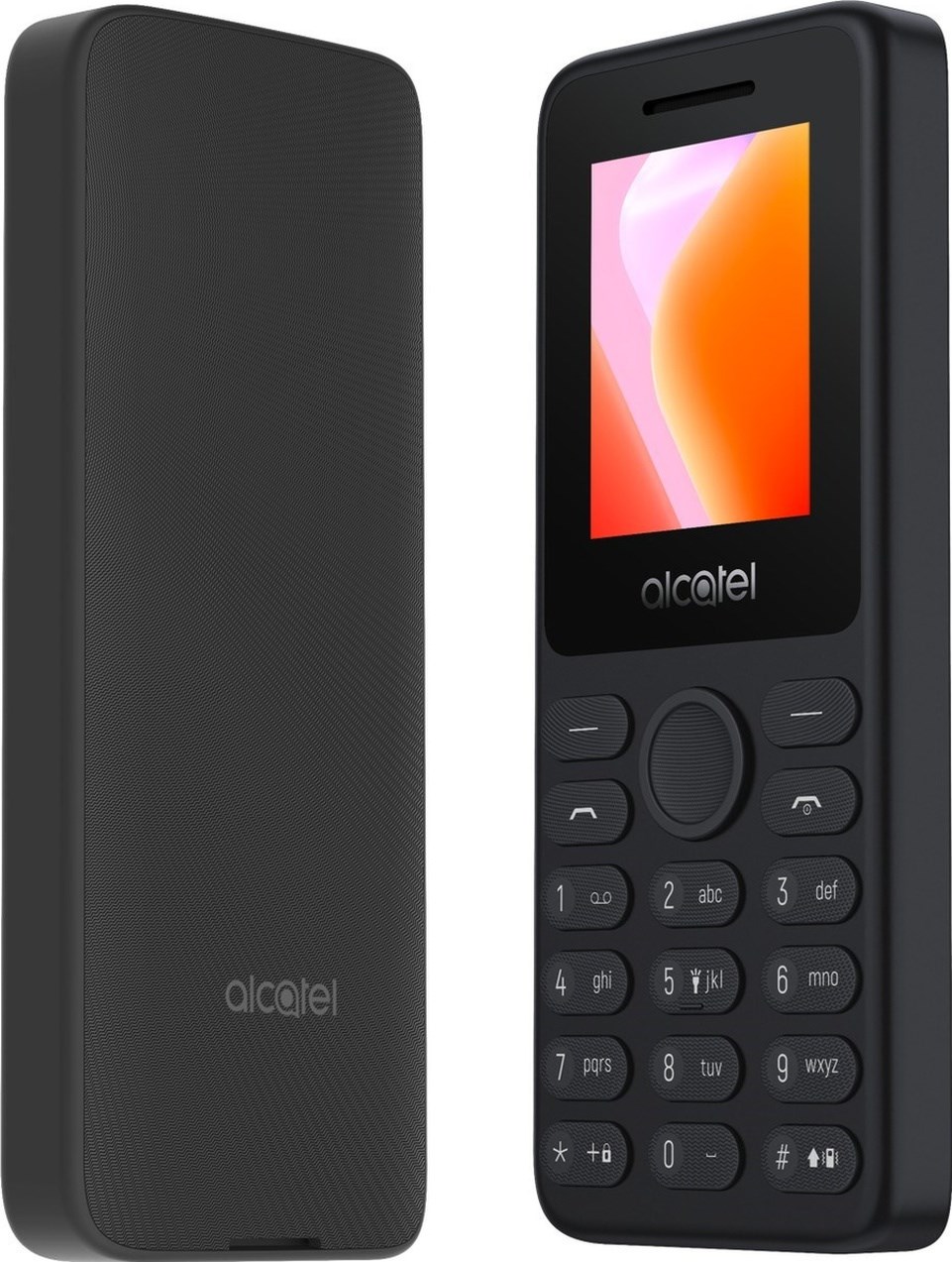 Alcatel 1021 Tuşlu Cep Telefonu Koyu Gri