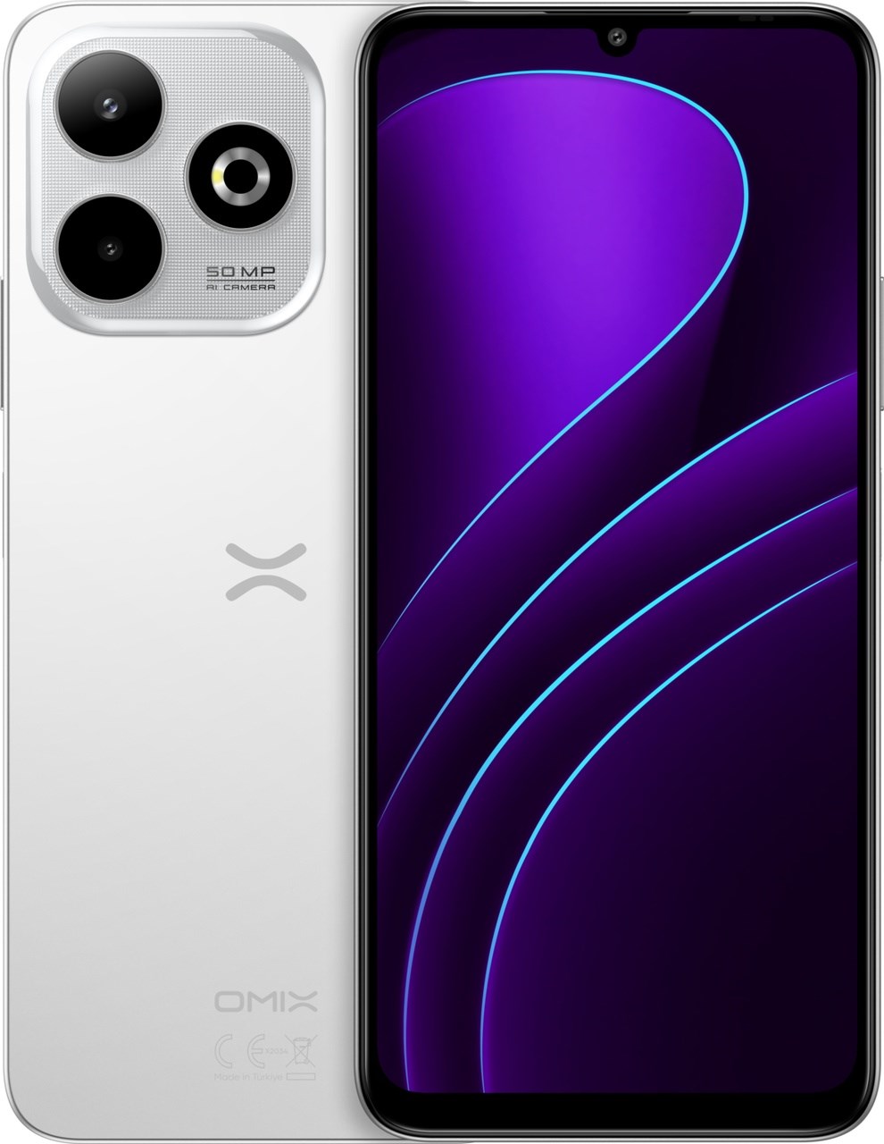 Omix O1 Next 128 8 5G (Omix Türkiye Garantili) Beyaz
