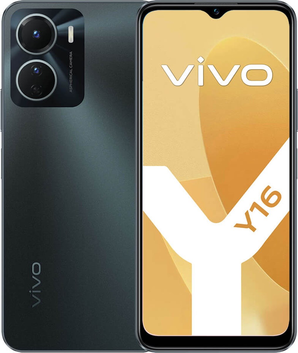 Vivo Y16 128 4 GB (Vivo Türkiye Garantili) Siyah