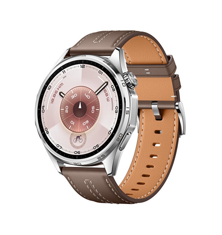 Huawei Watch G 6 46 MM Akıllı Saat (Distribütör Garantili) Kahverengi