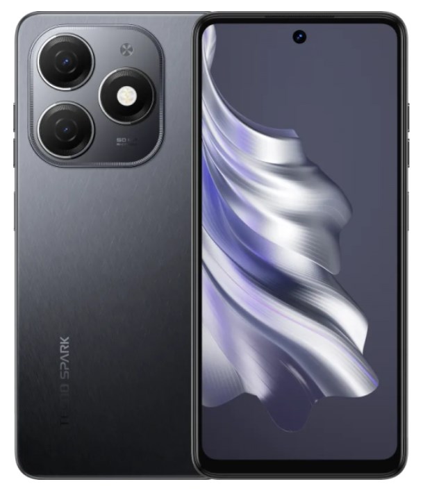 TECNO Spark 20 256 8+8 GB (TECNO Türkiye Garantili) Siyah