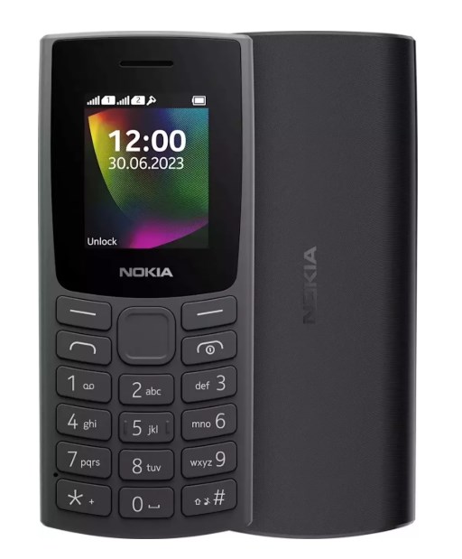 Nokia 106 2023 (Nokia Türkiye Resmi Distribütör Garantili) Siyah