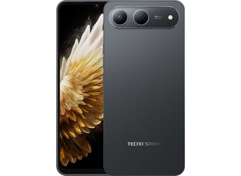 Tecno Spark 40 256 8+8  5g (Tecno Türkiye Garantili) Siyah