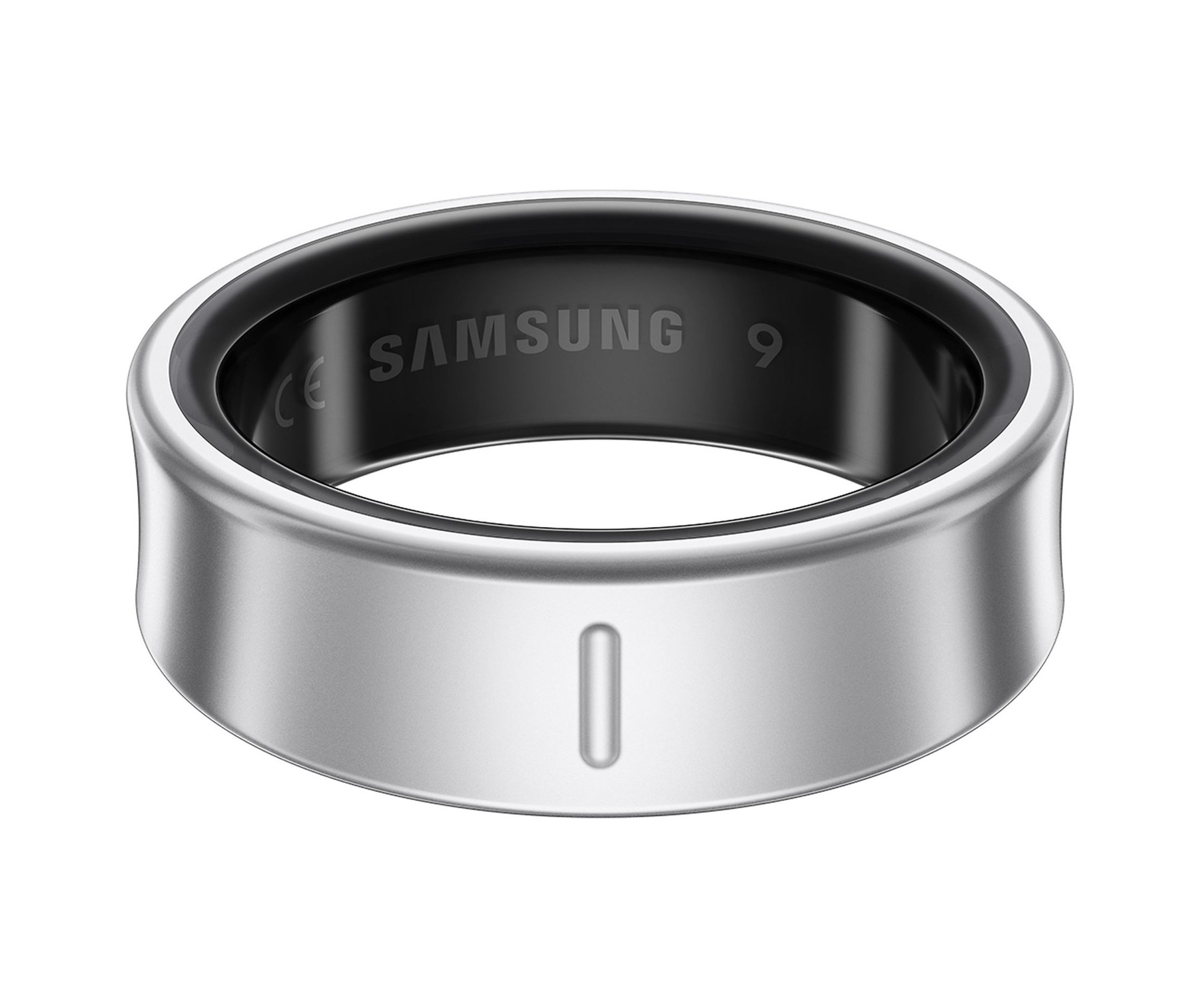 Samsung Galaxy Uyumlu Ring Akıllı Yüzük Gümüş Titanyum 12,21.4 MM