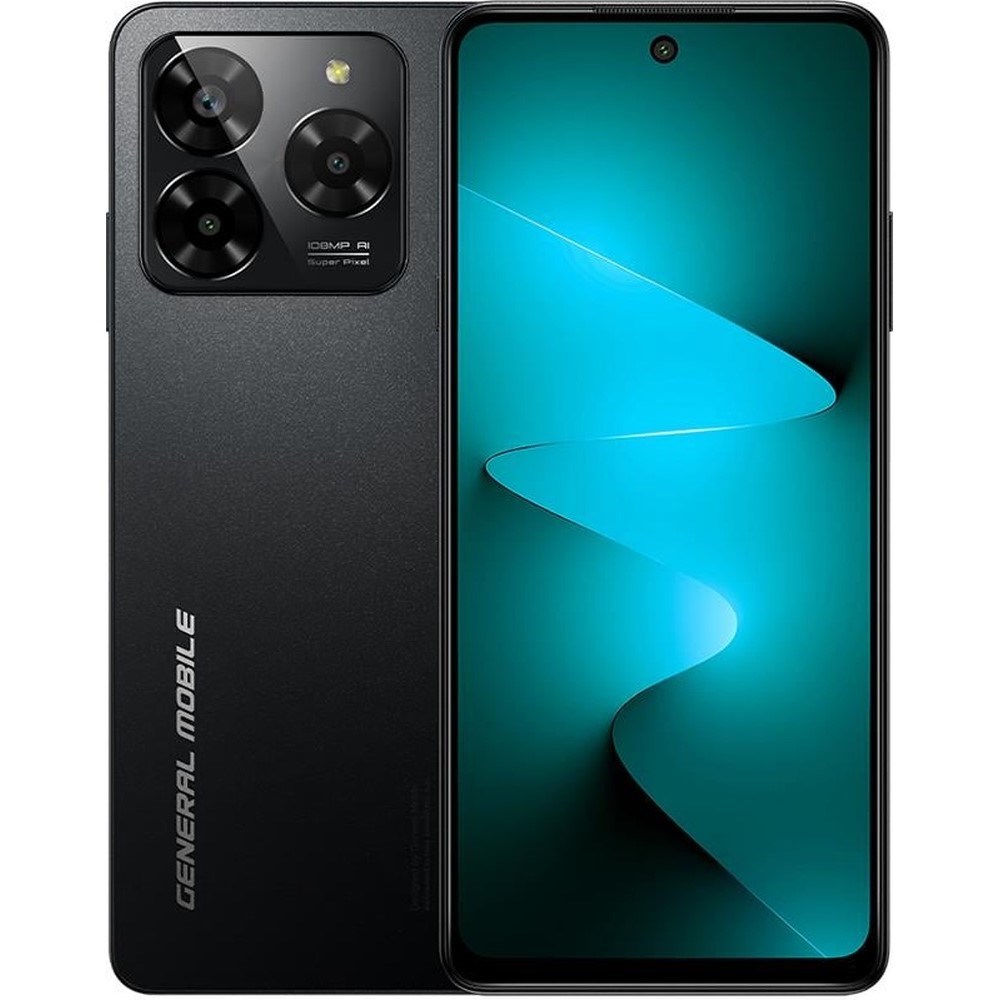 General Mobile Era 50 128 6 GB (General Mobile Türkiye Garantili) Siyah