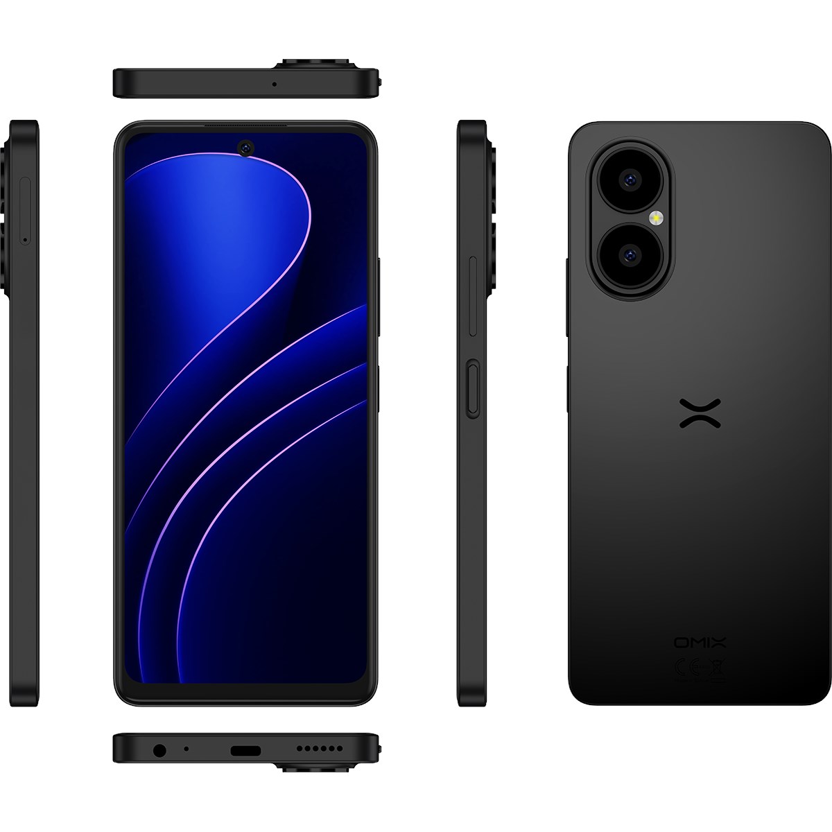 Omix O1 Neo 128 8 GB Ram (Omix Türkiye Garantili) Siyah