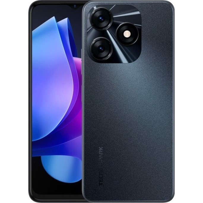TECNO Spark 10 8 GB 128 GB Cep Telefonu (TECNO Türkiye Garantili) Siyah
