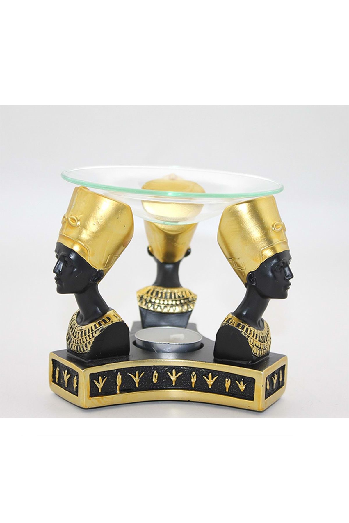 Polyester Nefertiti Tasarımlı Buhurdanlık