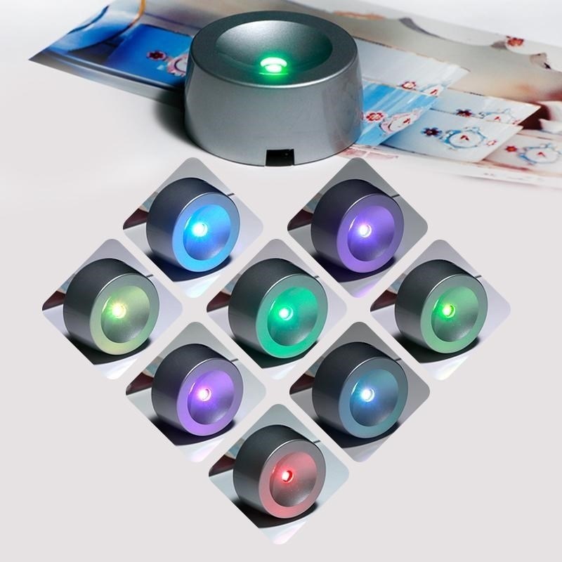 Işıklı Kristal Cam Küre Samanyolu Led Lamba