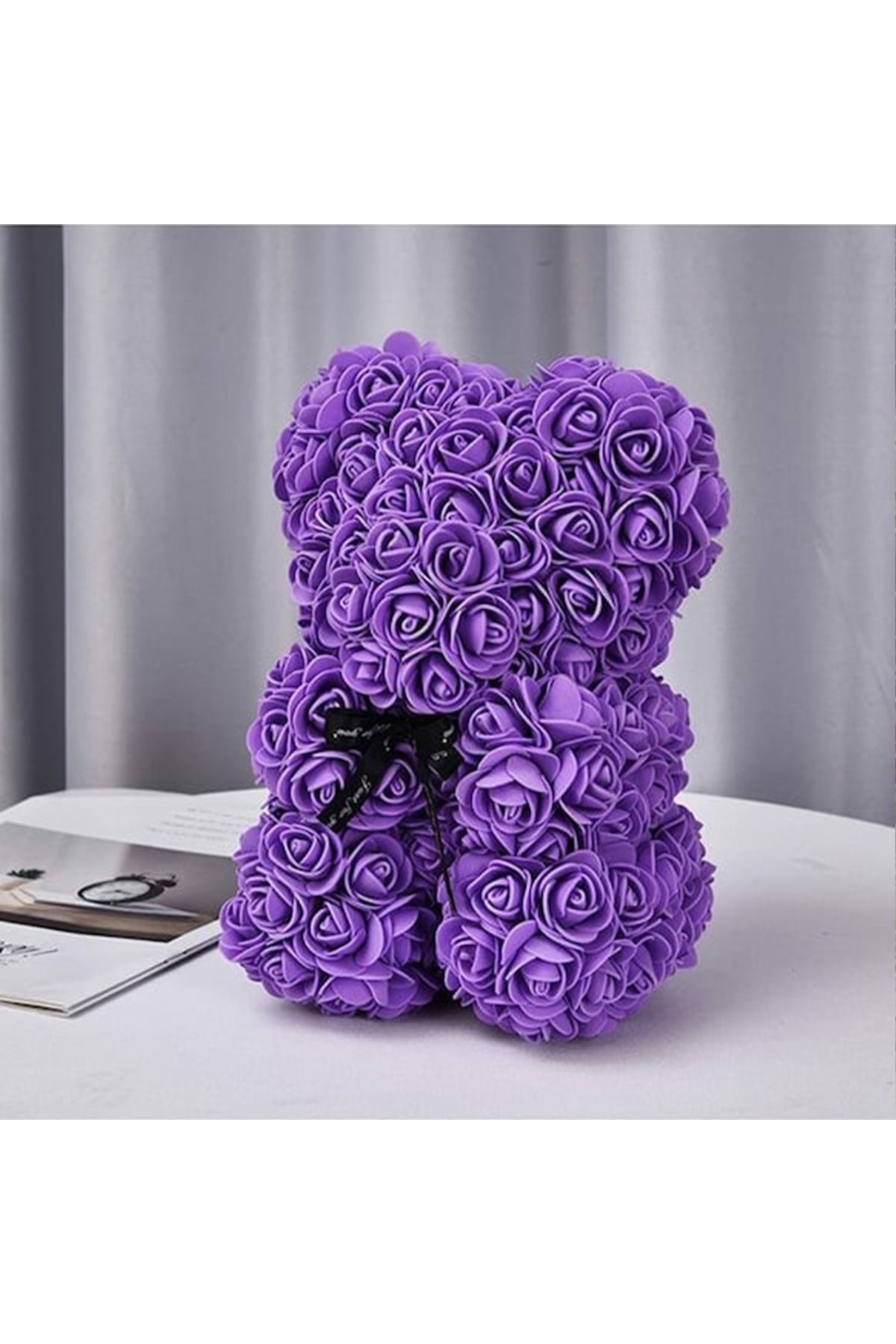 Teddy Rose Mor Gül Ayıcık