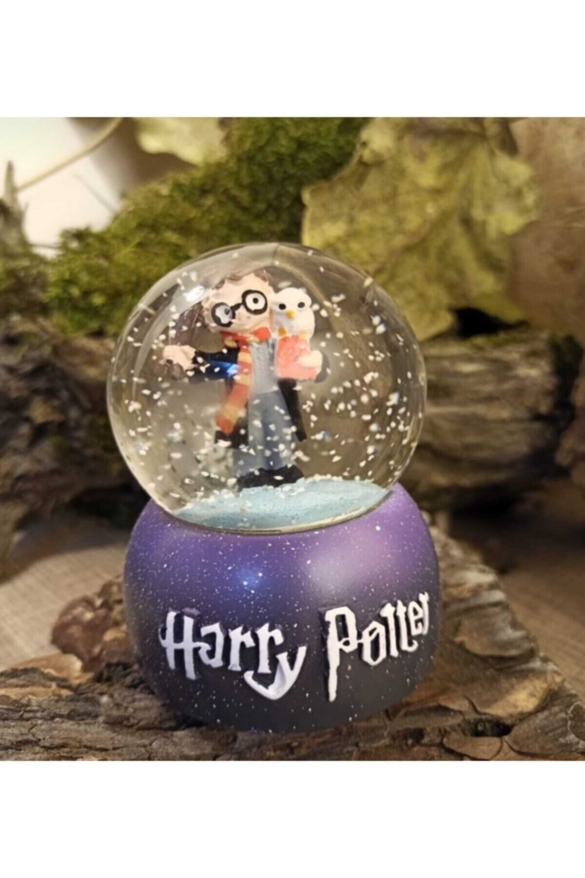 Harry Potter Kar Küresi Orta Boy Işıklı 9x7 Cm