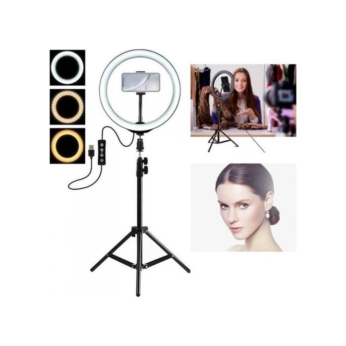 Led Tripot Ayaklı Youtuber Lambası 32 Cm