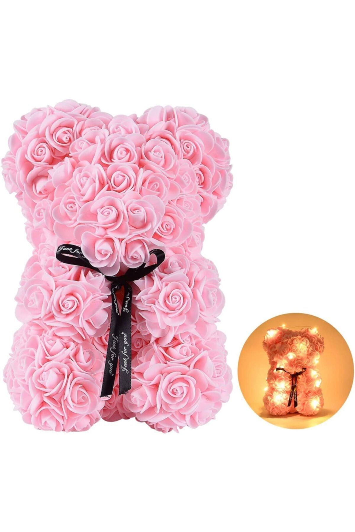 Teddy Rose Kırmızı Pembe Ayıcık