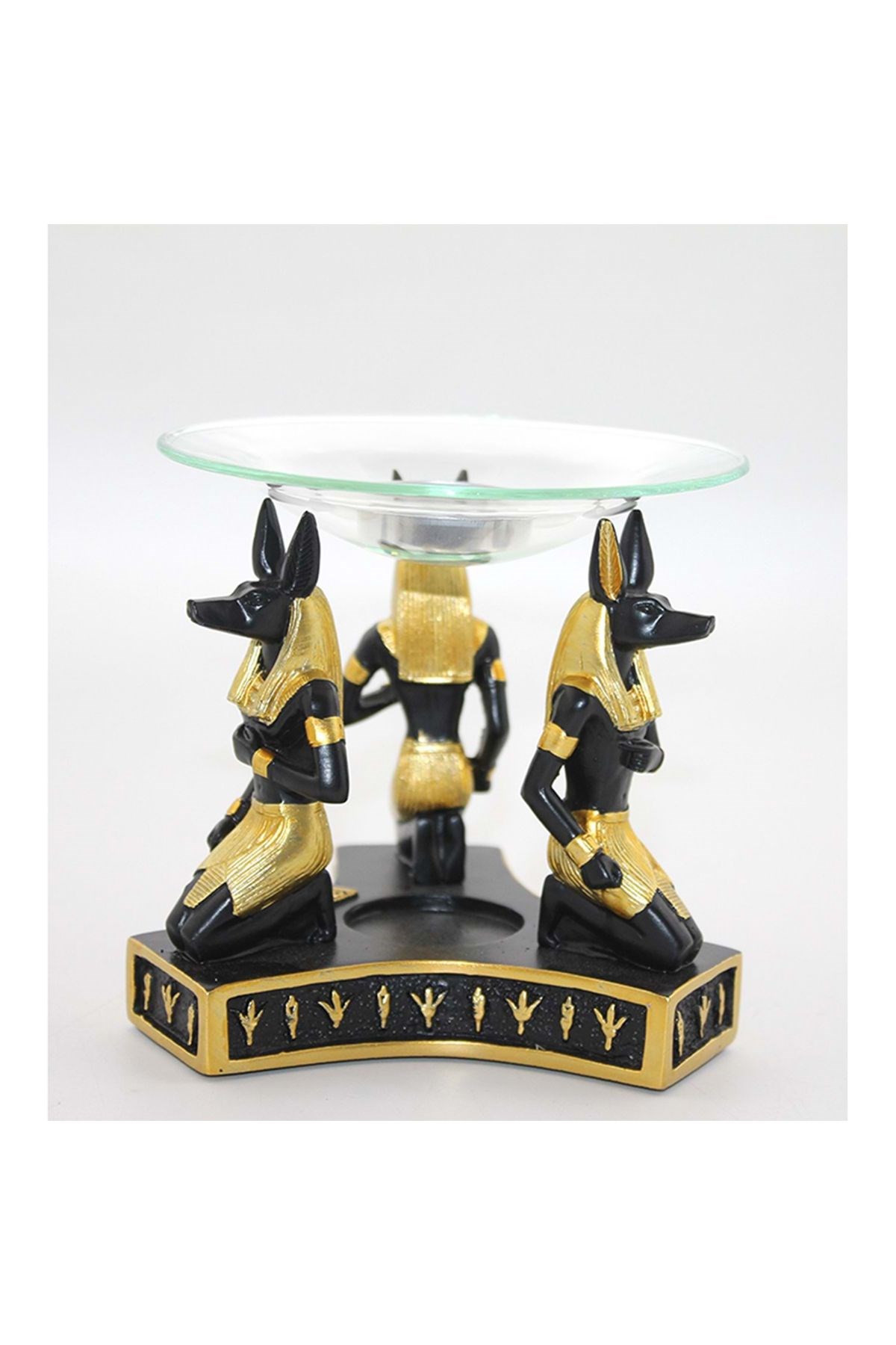 Polyester Anubis Tasarımlı Buhurdanlık