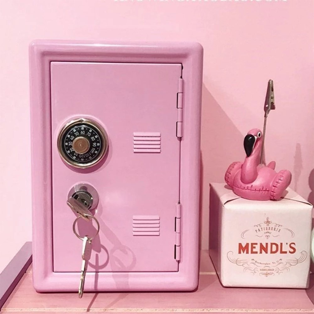 Kilitli Kasa Kumbara -pembe