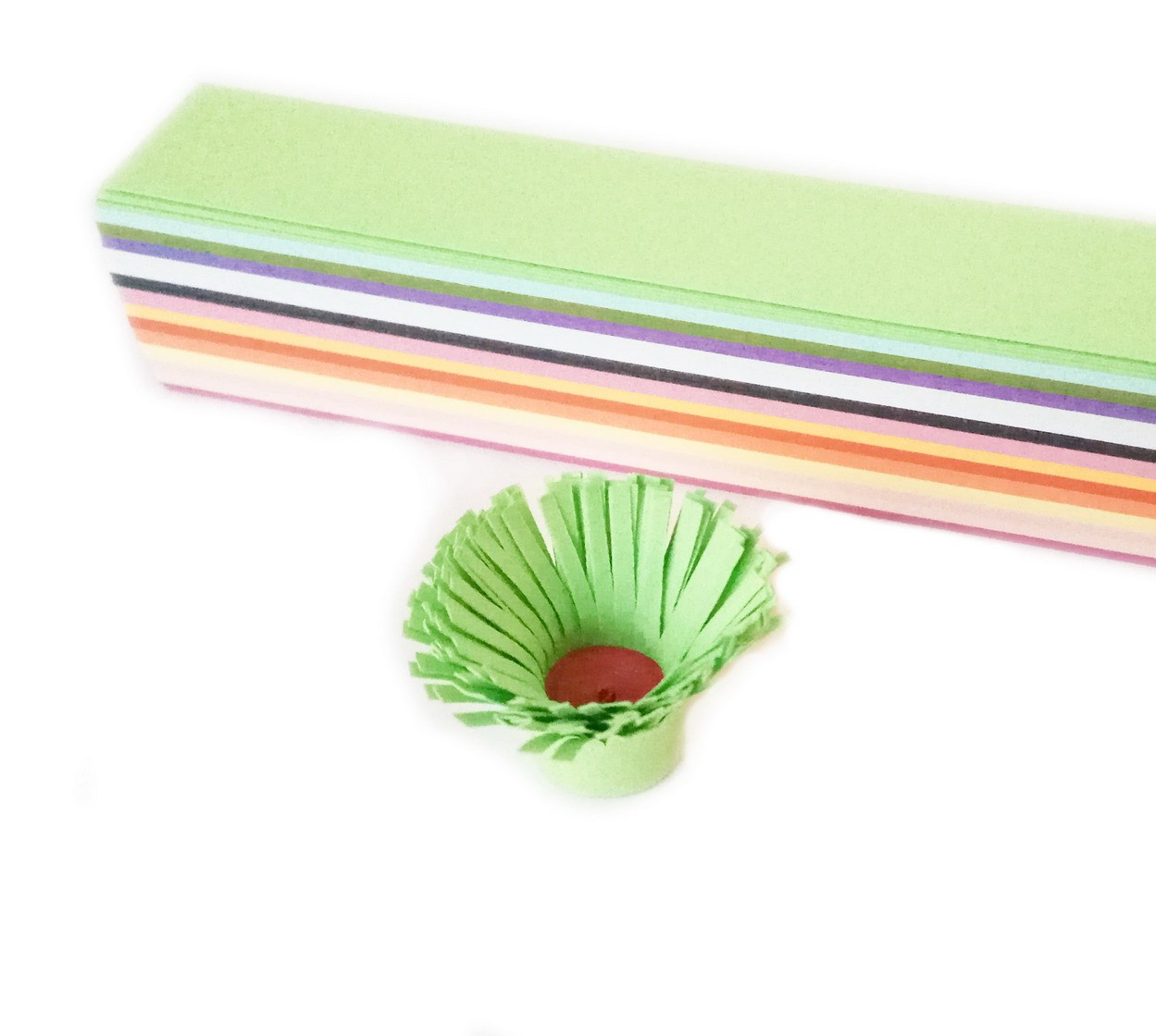 2cm X 25 cm 12 Renkli 100 Adetli Karışık Quilling Kağıdı 2cm X 25 cm 12 Renkli 100 Adetli Karışık Quilling Kağıdı