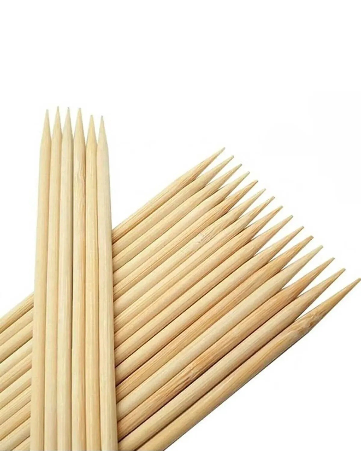 Hayal Sepeti Bambu 5mmKalın Ahşap Çöp Şiş Çubuğu 40 Cm - 20 Adet
