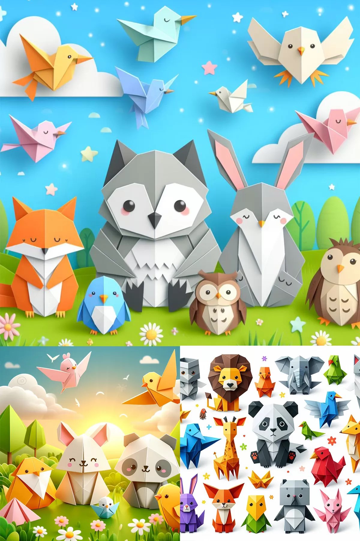 Hayal Origami Kağıt Seti 20*20 cm özel set 24 adetli Hayal Origami Kağıt Seti 20*20 cm özel set 24 adetli