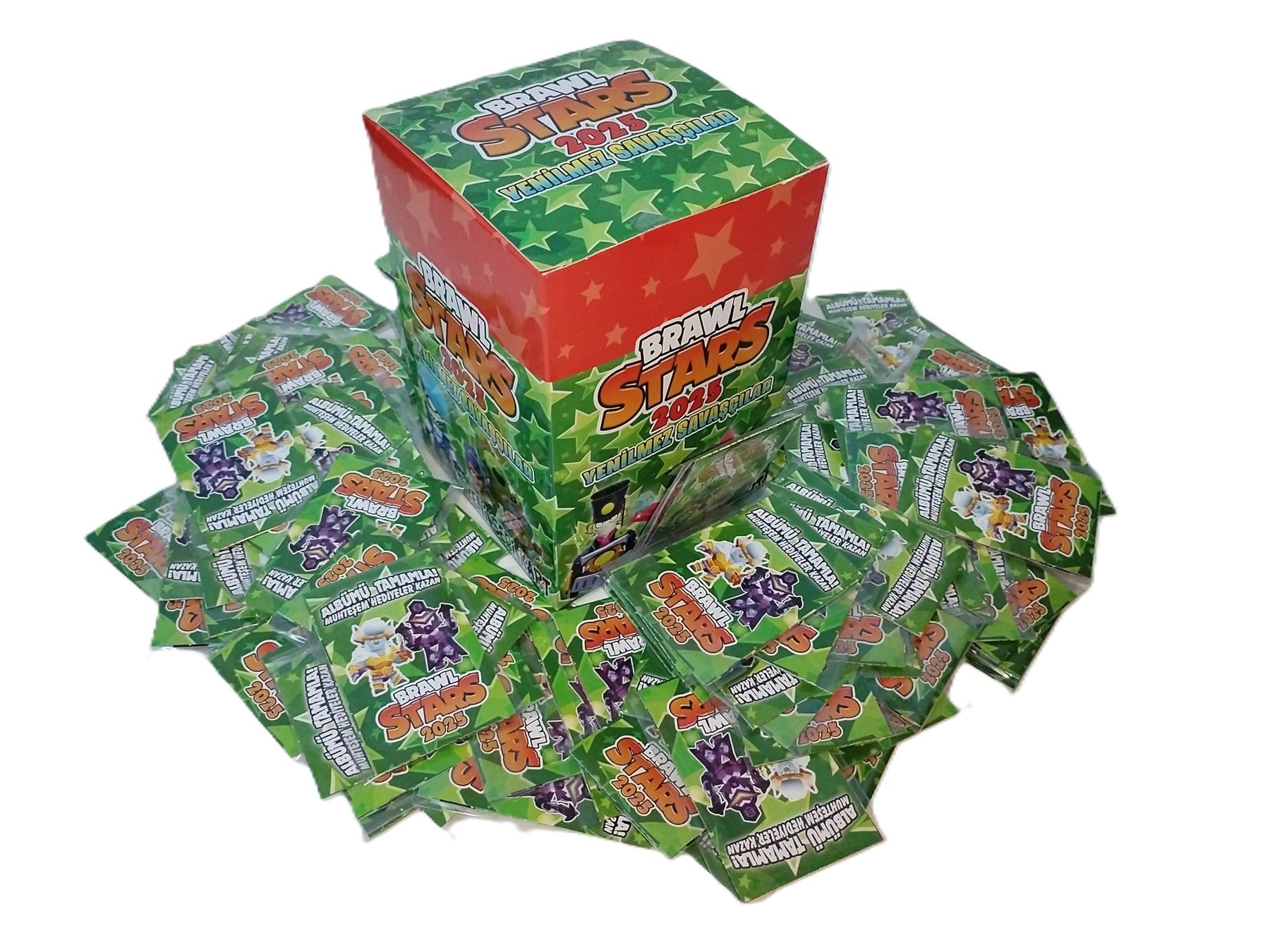 Hayal Sepeti Brawl Star 2025 YENİLMEZ SAVAŞÇILAR  200x2 Toplam 400 Adet Oyun Kartı 