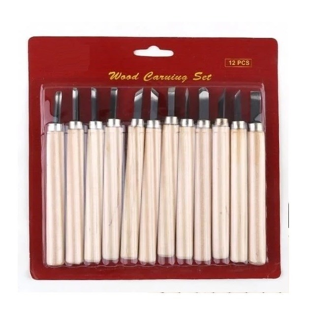 Hayal Sepeti Ahşap Oyma Seti 12li Wood Curving Set Hayal Sepeti Ahşap Oyma Seti 12li Wood Curving Set