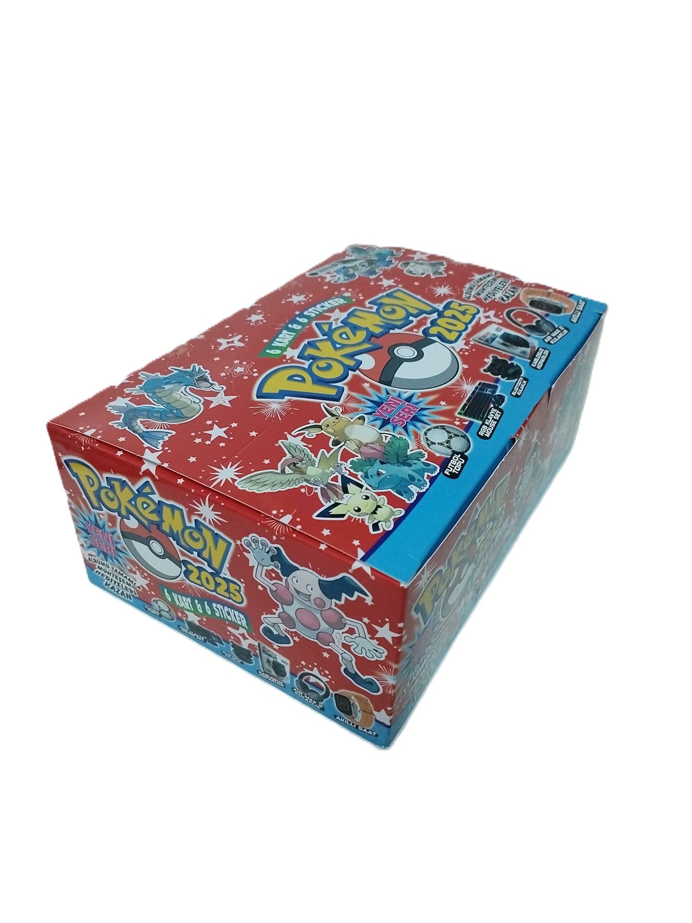 Hayal Sepeti Pokemon Yeni BÜYÜK Kutu 2025 288 kart + 288 sticker  Orjinal Oyun Kartı 288 Adet Hayal Sepeti Pokemon Yeni BÜYÜK Kutu 2025 288 kart + 288 sticker  Orjinal Oyun Kartı 288 Adet