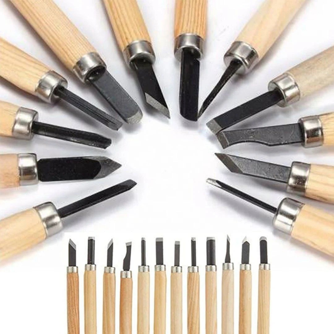 Hayal Sepeti Ahşap Oyma Seti 12li Wood Curving Set Hayal Sepeti Ahşap Oyma Seti 12li Wood Curving Set