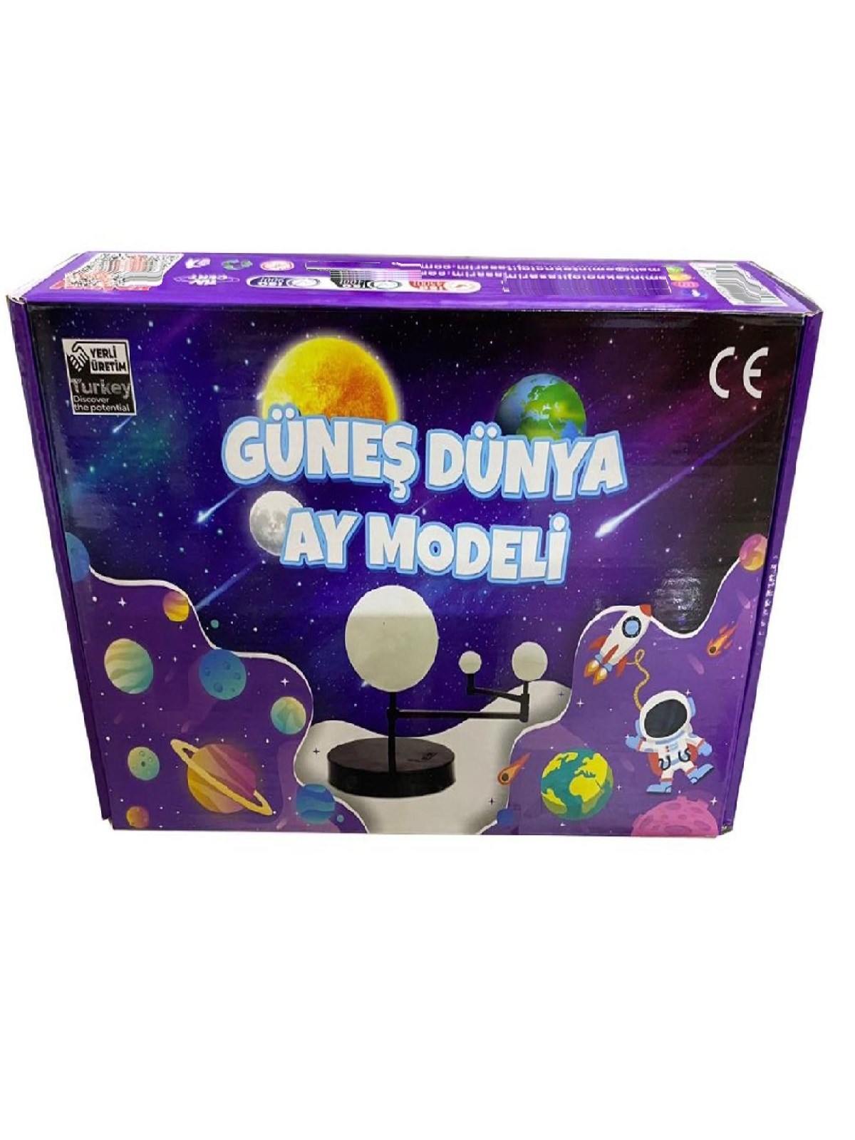 Hayal Sepeti Güneş Dünya Ay Modeli Boya Fırça Eğitici Maket Deney Seti Plastik Güneş Sistemi Hayal Sepeti Güneş Dünya Ay Modeli Boya Fırça Eğitici Maket Deney Seti Plastik Güneş Sistemi