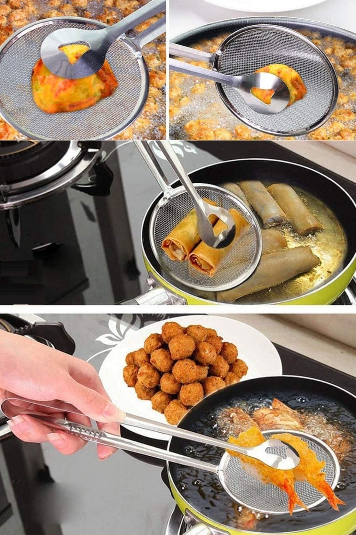 Hayal Sepeti Kızartma Maşalı Kevgir Çelik Patates Kızartma Tenceresi Yağ Süzgeçli Hayal Sepeti Kızartma Maşalı Kevgir Çelik Patates Kızartma Tenceresi Yağ Süzgeçli