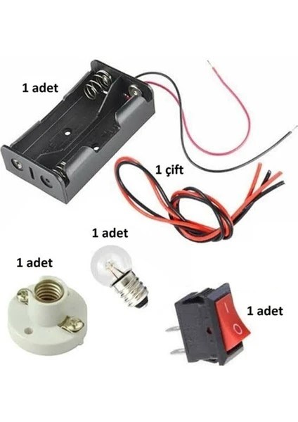 Hayal sepeti Elektrik Deney Seti  Iş Eğitimi Seti Okullar Için Hayal sepeti Elektrik Deney Seti  Iş Eğitimi Seti Okullar Için