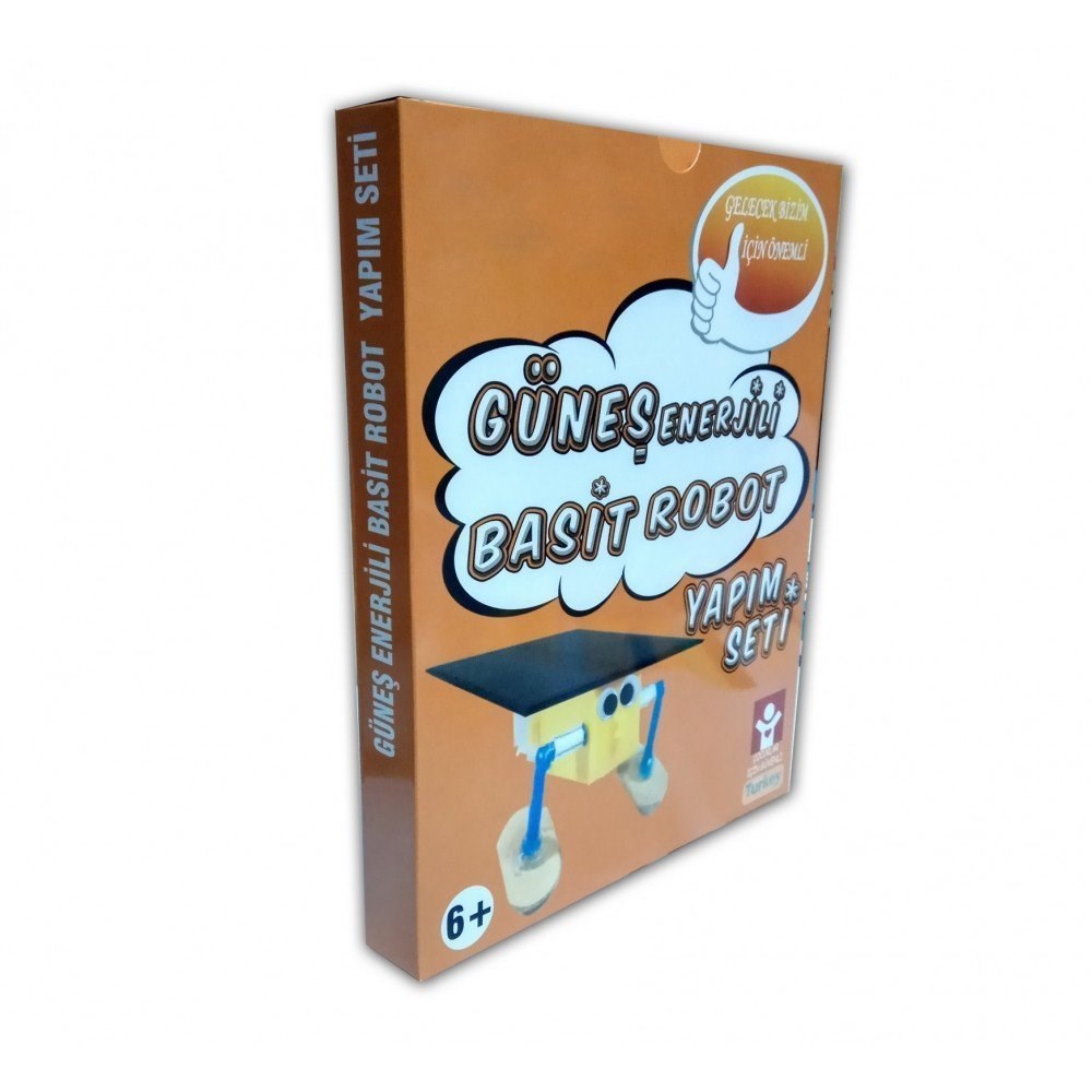 Güneş Enerjili Basit Robot Yapım Seti Güneş Enerjili Basit Robot Yapım Seti