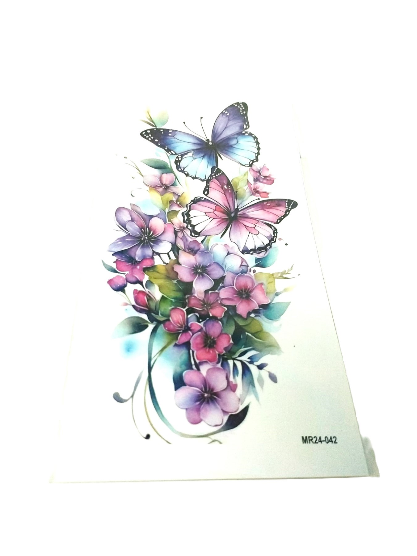 Hayal Sepeti Geçici Dövme 9,5x19CM Tattoo Minimal Tattoo Aksesuar Şık  RENKLİ KELEBEKLER MODELİ Hayal Sepeti Geçici Dövme 9,5x19CM Tattoo Minimal Tattoo Aksesuar Şık  RENKLİ KELEBEKLER MODELİ