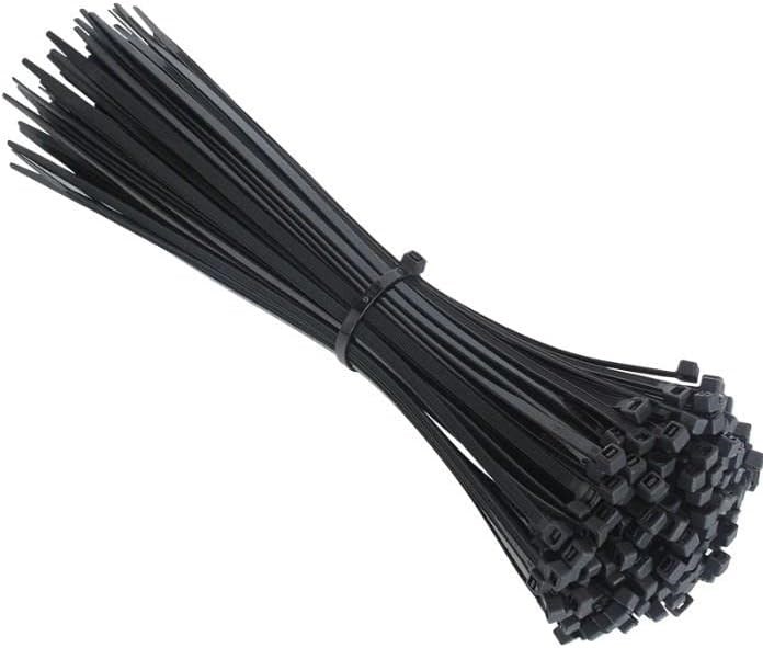 Siyah Kablo Bağı Plastik Cırt Kelepçe 3.6x150mm 15cm (100 ADET)