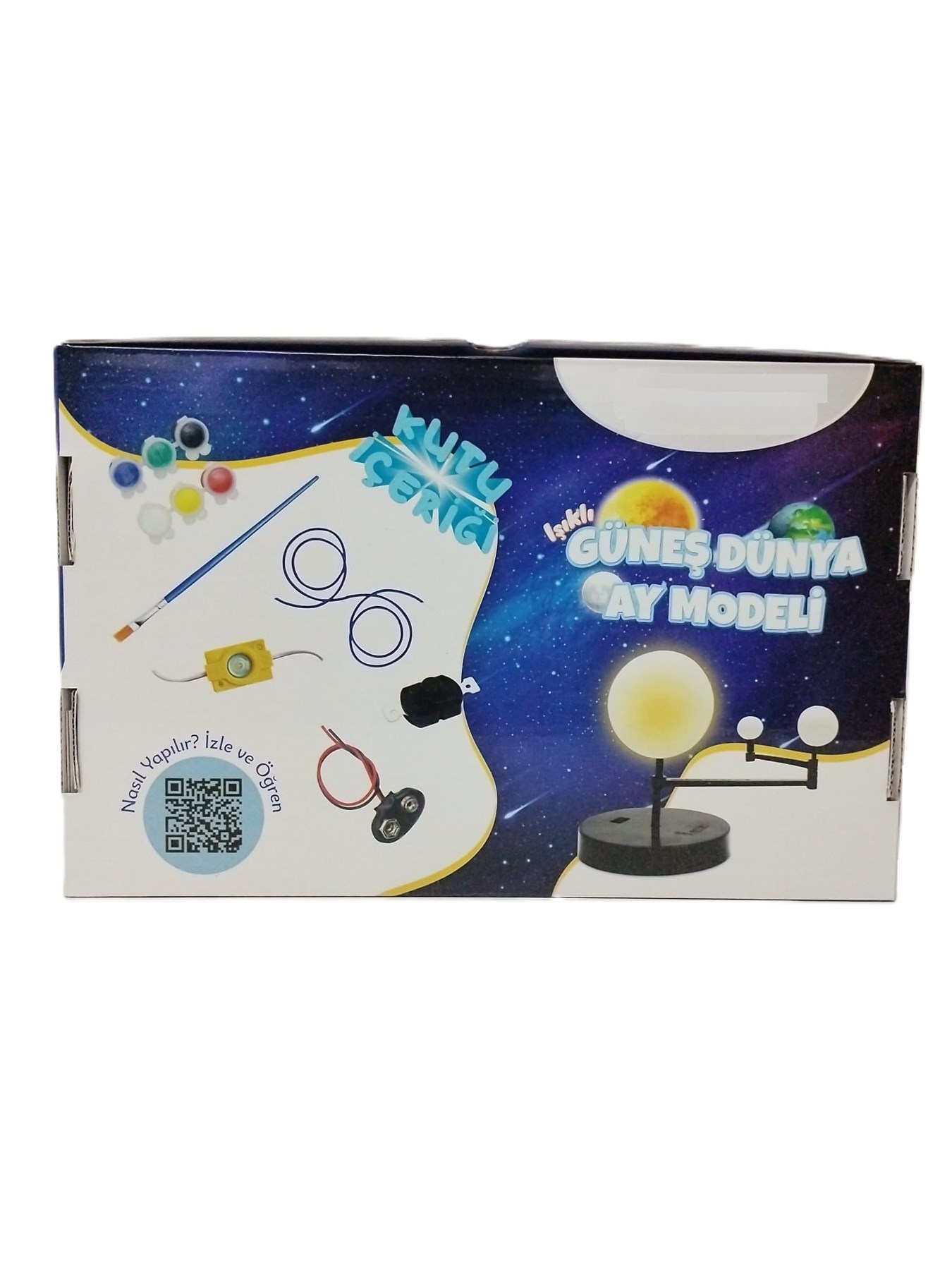Hayal Sepeti Işıklı Güneş Dünya Ay Modeli  Fırça lamba Eğitici Maket Deney Plastik Güneş Sistemi Hayal Sepeti Işıklı Güneş Dünya Ay Modeli  Fırça lamba Eğitici Maket Deney Plastik Güneş Sistemi