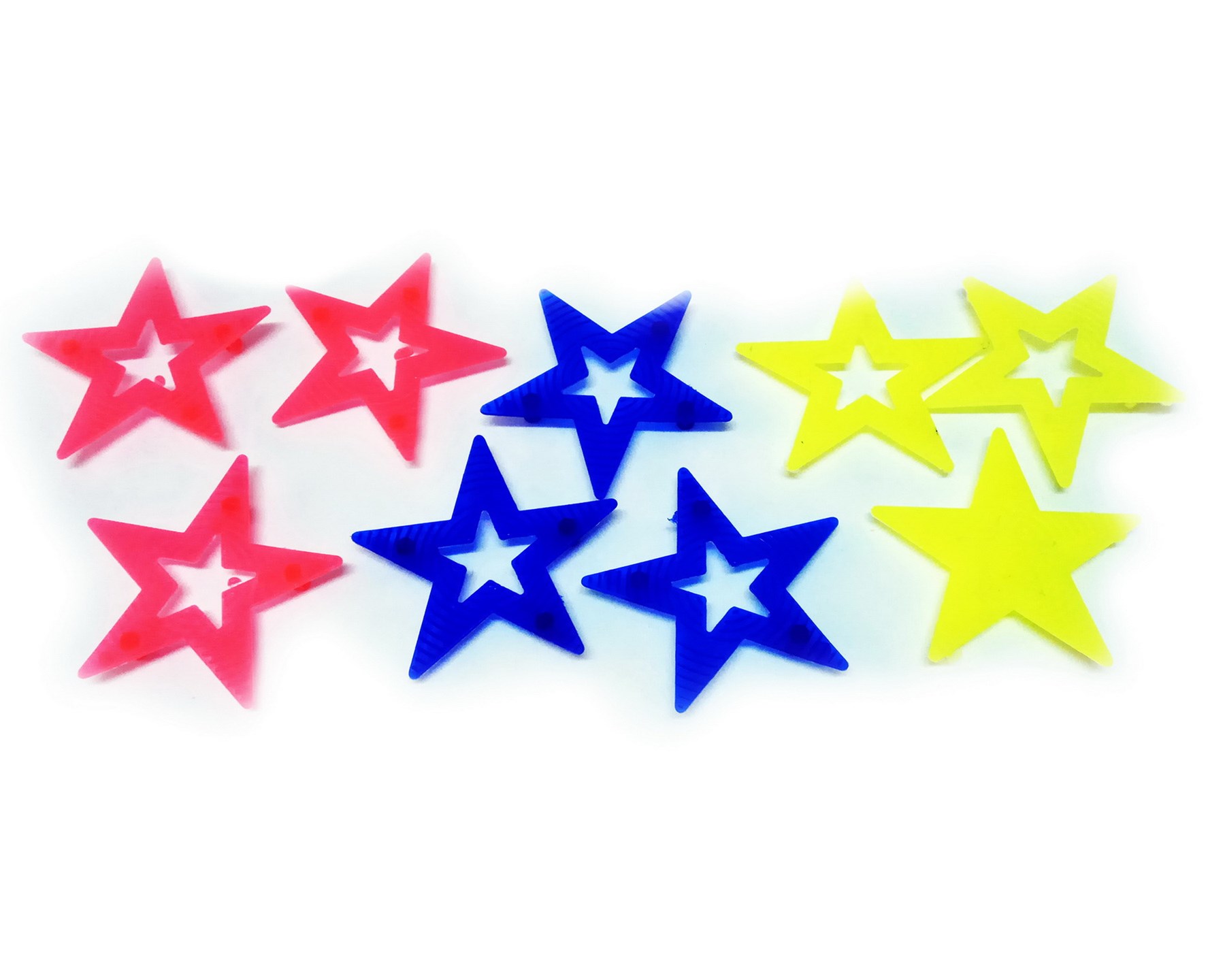 Bisiklet - Motosiklet Jant Süsü Yıldız Modeli 6lı Bisiklet - Motosiklet Jant Süsü Yıldız Modeli 6lı