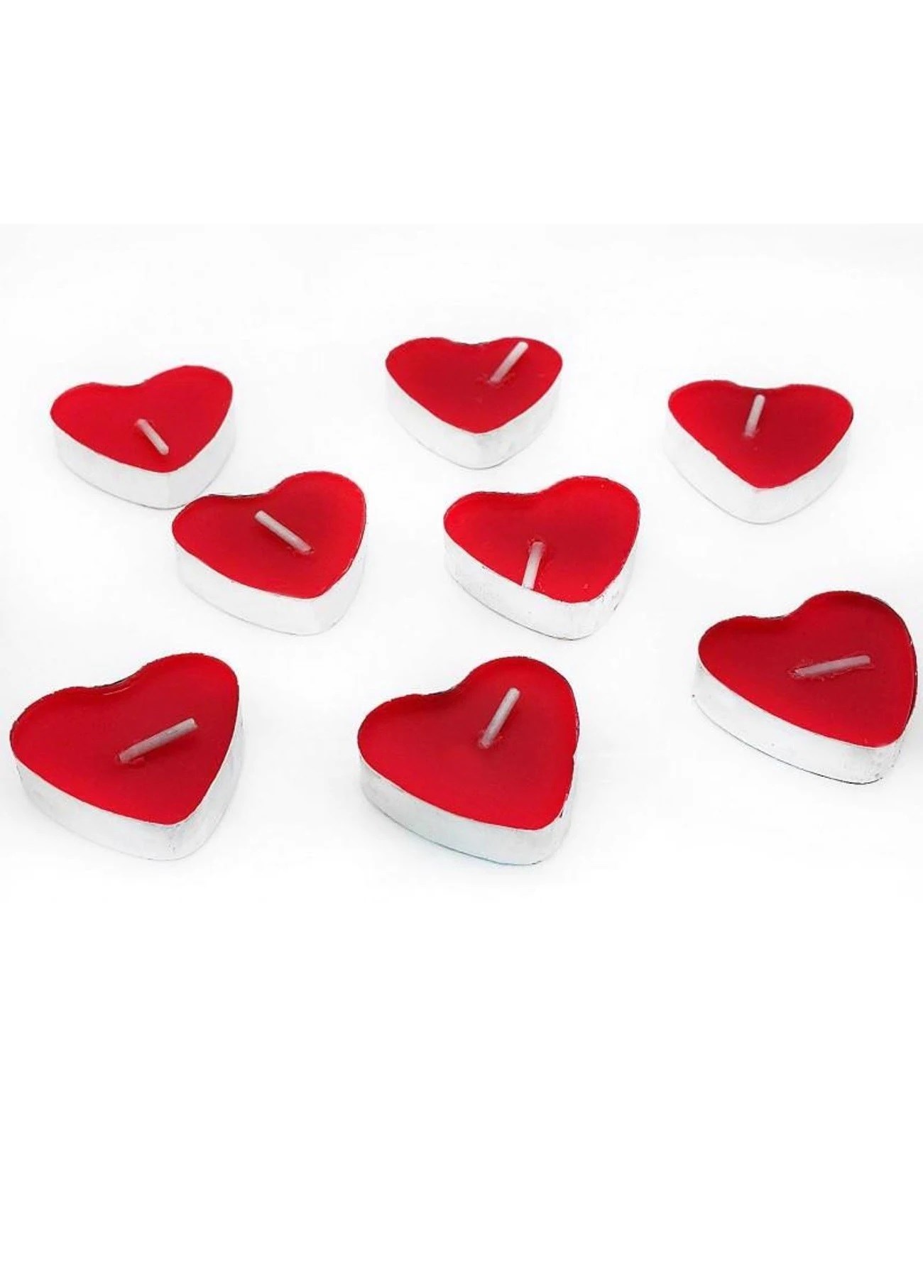 Mum Tea lights  16ad KALP Şekilli Mum Tea lights  16ad KALP Şekilli